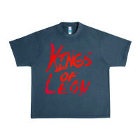 Midnight Navy kings of leon Urban Heavy Tee - artisFamous