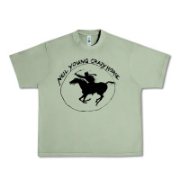 Oil Green neil young Urban Heavy Tee - artisFamous