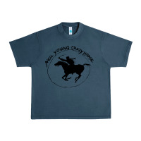 Midnight Navy neil young Urban Heavy Tee - artisFamous