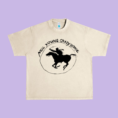 Neil Young Urban Heavy Tee Designed By Artisfamous