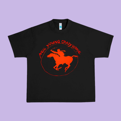 Neil Young Urban Heavy Tee Designed By Artisfamous