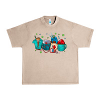French Oak nurse drink coffee Urban Heavy Tee - CowhideDigitalArt