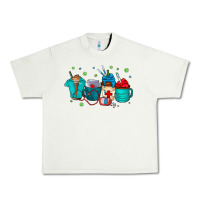 Pistachio nurse drink coffee Urban Heavy Tee - CowhideDigitalArt