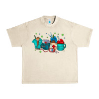 Sandshell nurse drink coffee Urban Heavy Tee - CowhideDigitalArt