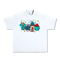 White nurse drink coffee Urban Heavy Tee - CowhideDigitalArt