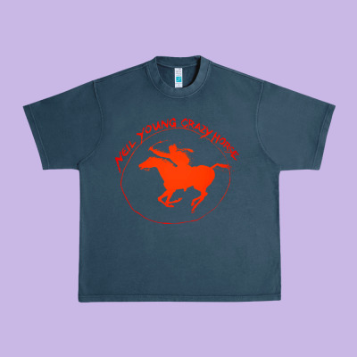 Neil Young Urban Heavy Tee Designed By Artisfamous