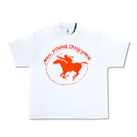 White neil young Urban Heavy Tee - artisFamous