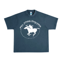 Midnight Navy neil young Urban Heavy Tee - artisFamous