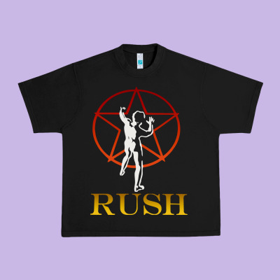 Rush Vintage Starman Unisex Urban Heavy Tee Designed By Artisfamous