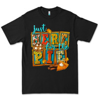 Black Just Here For The Pie Premium Tee - FaDigitalArtStudio