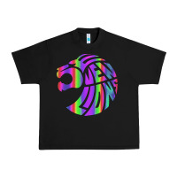 Black reflective 7 lions Urban Heavy Tee - artisFamous