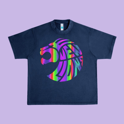 Reflective 7 Lions Urban Heavy Tee Designed By Artisfamous