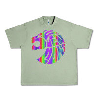 Oil Green reflective 7 lions Urban Heavy Tee - artisFamous