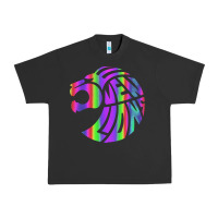 Pigment Black reflective 7 lions Urban Heavy Tee - artisFamous