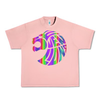 Salmon reflective 7 lions Urban Heavy Tee - artisFamous