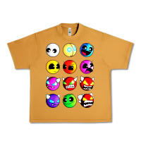 Peanut Butter geometry dash difficulty  faces Urban Heavy Tee - artisFamous