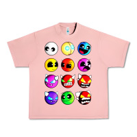 Salmon geometry dash difficulty  faces Urban Heavy Tee - artisFamous