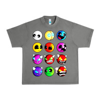 Tornado geometry dash difficulty  faces Urban Heavy Tee - artisFamous