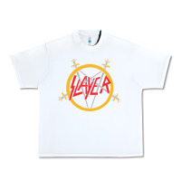 White heavy metal Urban Heavy Tee - artisFamous