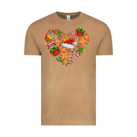 Vintage Camel love Christmas  heart Vintage Tee - CowhideDigitalArt