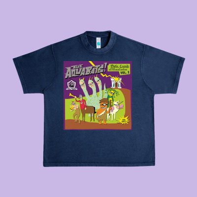 The Aquabats Myths Legends Urban Heavy Tee Designed By Artisfamous