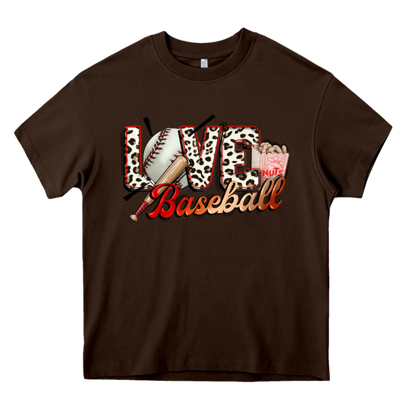 Love Baseball Heavy Core Tee by FaDigitalArtStudio | Teevron