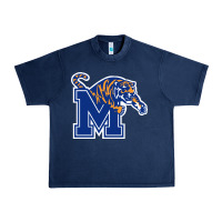 Navy the memphis athletic teams tigers Urban Heavy Tee - artisFamous