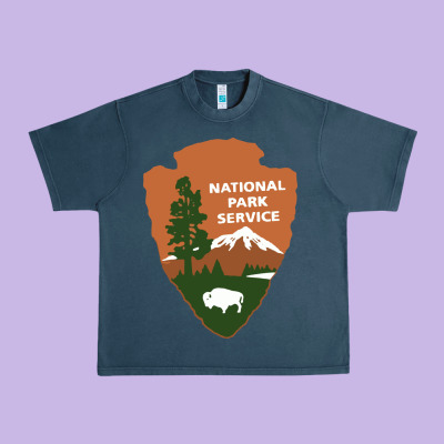 National Park Service Urban Heavy Tee Designed By Artisfamous