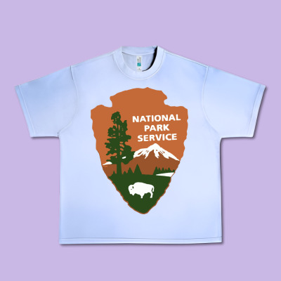 National Park Service Urban Heavy Tee Designed By Artisfamous