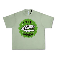 Oil Green t rex ranch Urban Heavy Tee - artisFamous