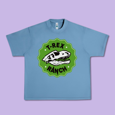 T Rex Ranch Urban Heavy Tee Designed By Artisfamous