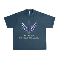 Midnight Navy battle hawks football Urban Heavy Tee - artisFamous