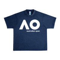 Navy australian open merch Urban Heavy Tee - artisFamous