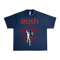 Navy starman music rush Urban Heavy Tee - artisFamous