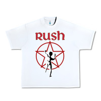 White starman music rush Urban Heavy Tee - artisFamous