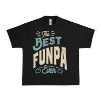 Black The Best Funpa Ever - Mens Funny Dad and Grandpa Urban Heavy Tee - artisFamous