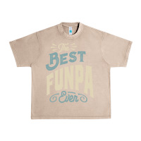 French Oak The Best Funpa Ever - Mens Funny Dad and Grandpa Urban Heavy Tee - artisFamous