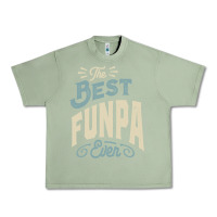 Oil Green The Best Funpa Ever - Mens Funny Dad and Grandpa Urban Heavy Tee - artisFamous