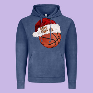 Christmas Sports Vintage Hoodie Designed By Barkaloodesign