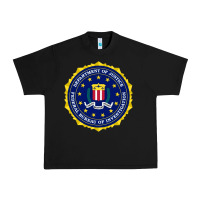 Black fbi Urban Heavy Tee - artisFamous