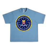 Pebble Blue fbi Urban Heavy Tee - artisFamous