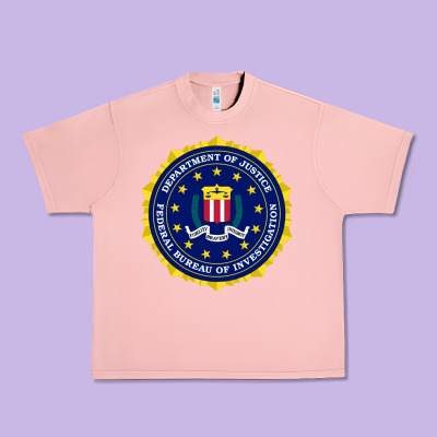 Fbi Urban Heavy Tee Designed By Artisfamous