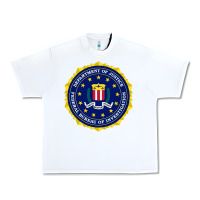 White fbi Urban Heavy Tee - artisFamous
