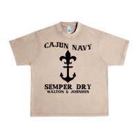 French Oak cajun navy Urban Heavy Tee - artisFamous