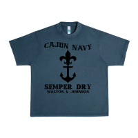 Midnight Navy cajun navy Urban Heavy Tee - artisFamous