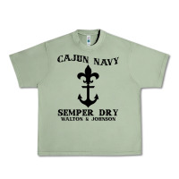 Oil Green cajun navy Urban Heavy Tee - artisFamous