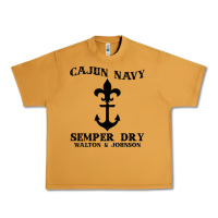 Peanut Butter cajun navy Urban Heavy Tee - artisFamous