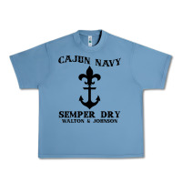 Pebble Blue cajun navy Urban Heavy Tee - artisFamous