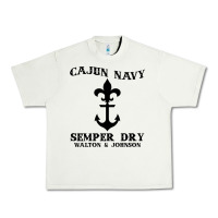 Pistachio cajun navy Urban Heavy Tee - artisFamous