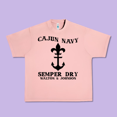 Cajun Navy Urban Heavy Tee Designed By Artisfamous